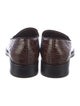Giuseppe Zanotti Snakeskin Loafers