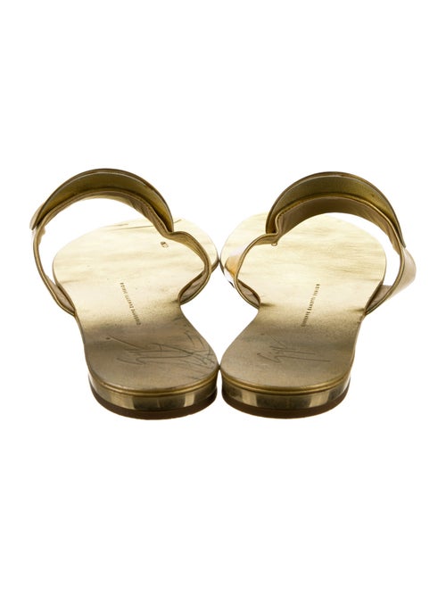 Giuseppe Zanotti Leather Slides