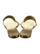 Giuseppe Zanotti Leather Slides