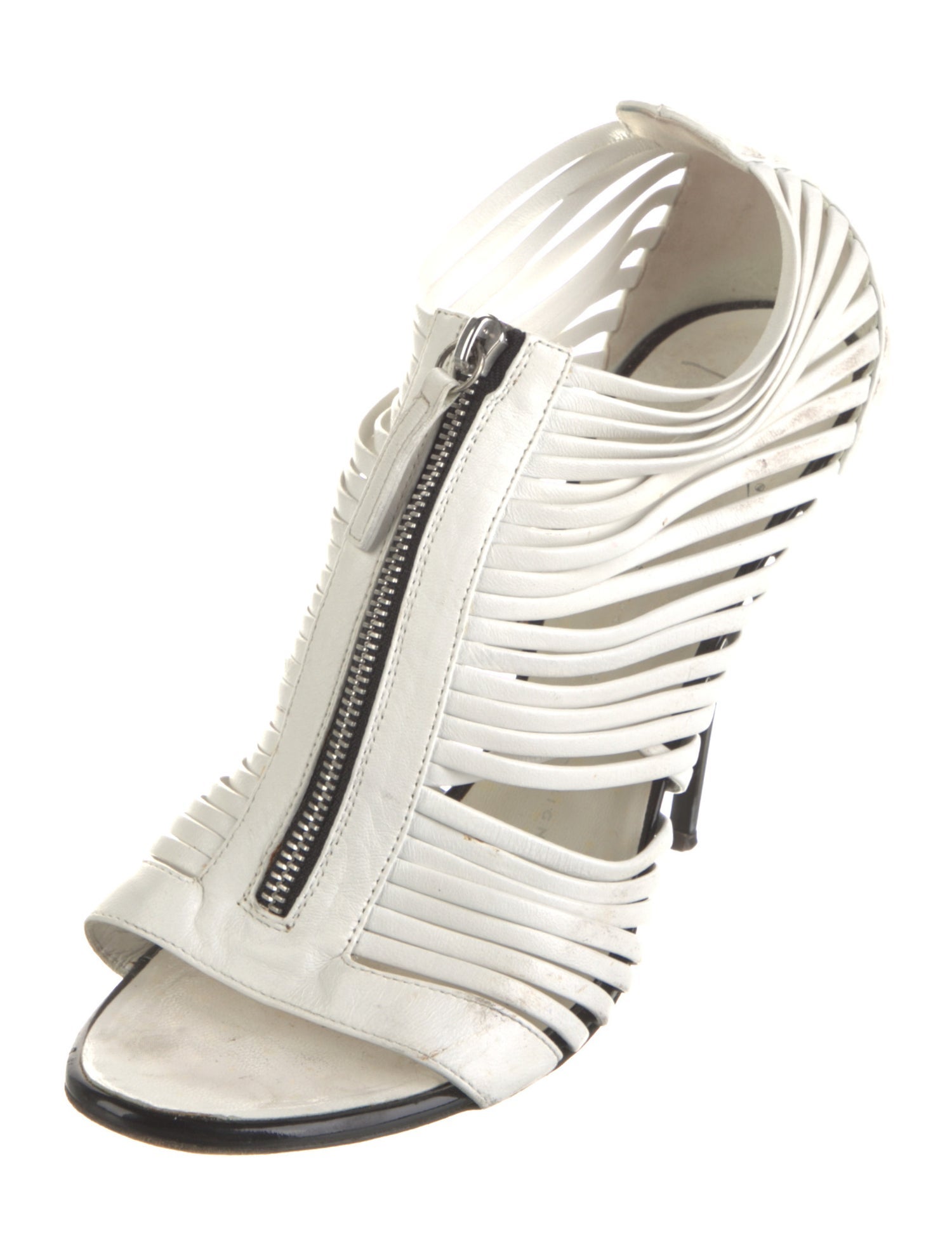 Giuseppe Zanotti Leather Slingback Sandals