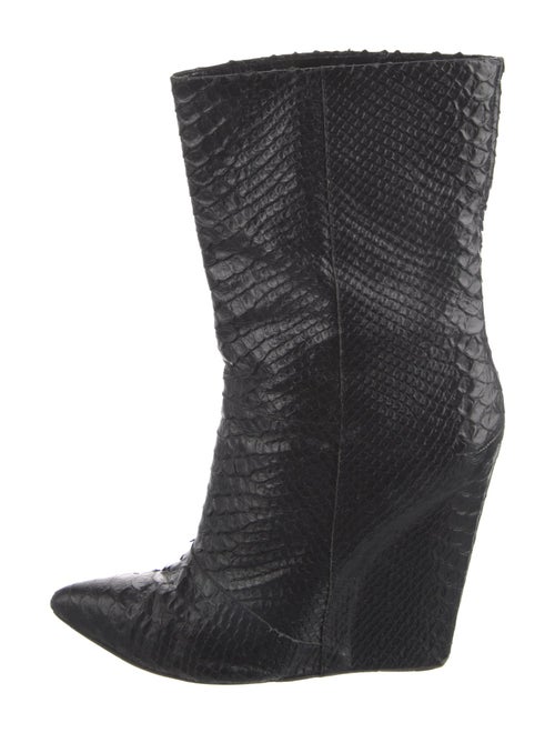 Giuseppe Zanotti Snakeskin Animal Print Boots