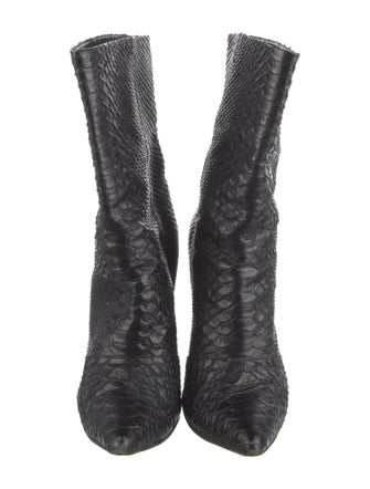 Giuseppe Zanotti Snakeskin Animal Print Boots