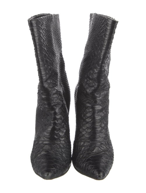 Giuseppe Zanotti Snakeskin Animal Print Boots