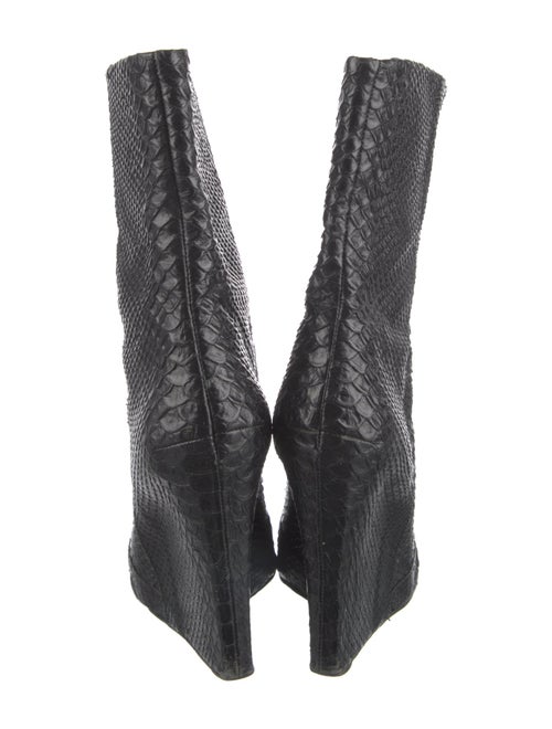 Giuseppe Zanotti Snakeskin Animal Print Boots