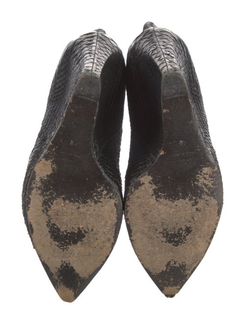 Giuseppe Zanotti Snakeskin Animal Print Boots