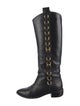 Giuseppe Zanotti Leather Riding Boots