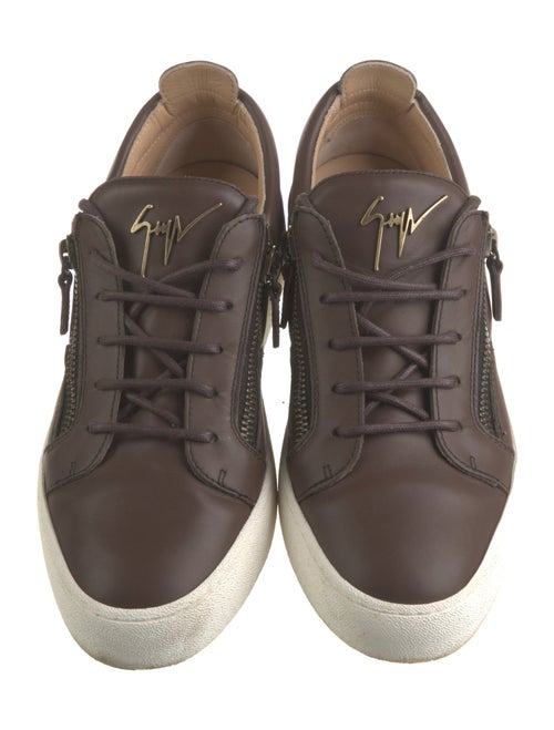 Giuseppe Zanotti Leather Printed Sneakers