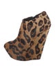 Giuseppe Zanotti Ponyhair Animal Print Boots