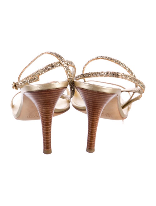 Giuseppe Zanotti Glitter Crystal Embellishments Sandals
