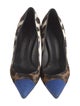 Giuseppe Zanotti Ponyhair Animal Print Pumps