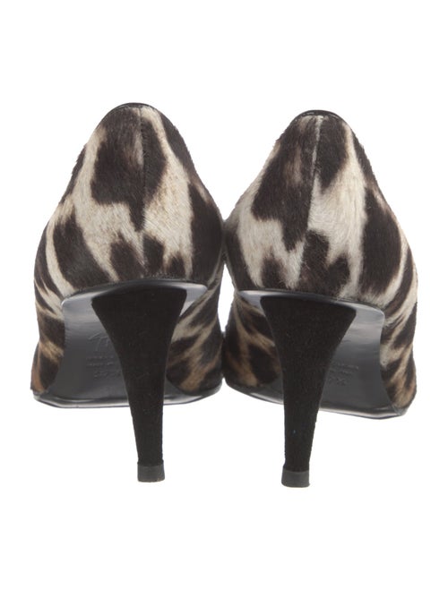 Giuseppe Zanotti Ponyhair Animal Print Pumps