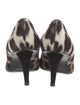 Giuseppe Zanotti Ponyhair Animal Print Pumps