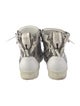 Giuseppe Zanotti Embossed Leather Printed Sneakers
