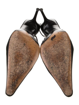 Giuseppe Zanotti Leather T-Strap Pumps