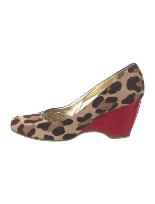 Giuseppe Zanotti Ponyhair Animal Print Pumps