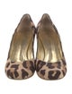 Giuseppe Zanotti Ponyhair Animal Print Pumps