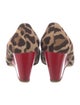 Giuseppe Zanotti Ponyhair Animal Print Pumps