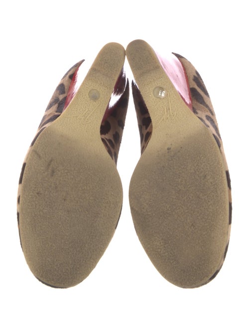 Giuseppe Zanotti Ponyhair Animal Print Pumps