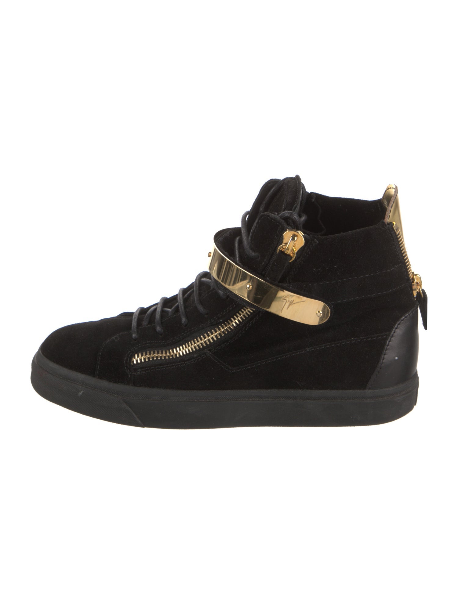 Giuseppe Zanotti Velvet Sneakers