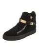 Giuseppe Zanotti Velvet Sneakers