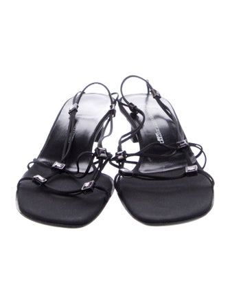 Giuseppe Zanotti Satin Sandals