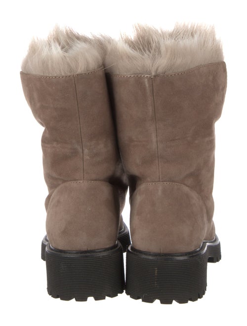 Giuseppe Zanotti Suede Lace-Up Boots