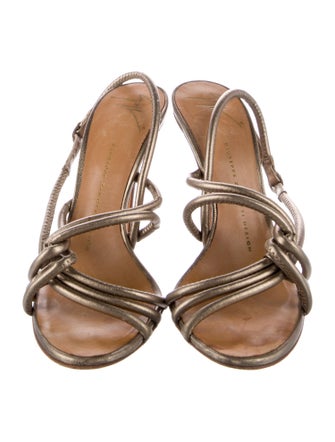 Giuseppe Zanotti Leather Slingback Sandals
