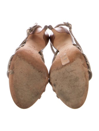 Giuseppe Zanotti Leather Slingback Sandals