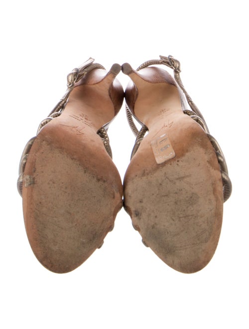 Giuseppe Zanotti Leather Slingback Sandals