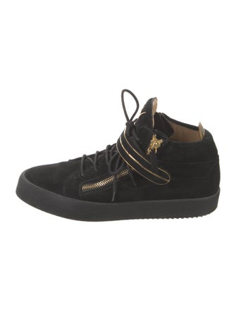 Giuseppe Zanotti Suede Printed Sneakers