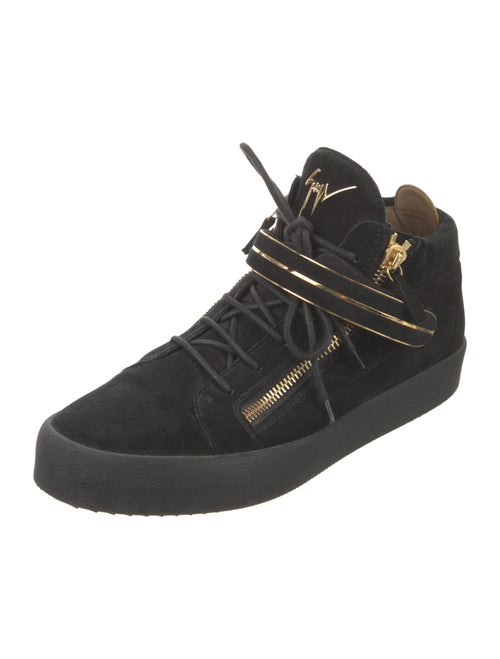 Giuseppe Zanotti Suede Printed Sneakers