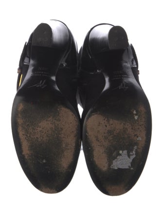 Giuseppe Zanotti Suede Leather Trim Embellishment Boots