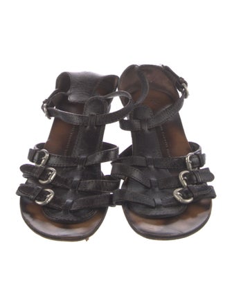 Giuseppe Zanotti Leather Gladiator Sandals