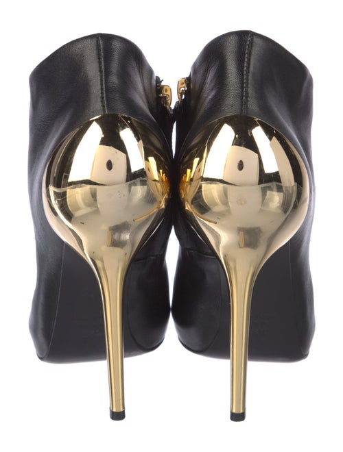 Giuseppe Zanotti Leather Colorblock Pattern Boots