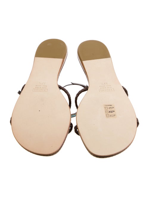 Giuseppe Zanotti Leather Gladiator Sandals