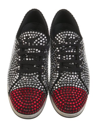 Giuseppe Zanotti Suede Printed Sneakers