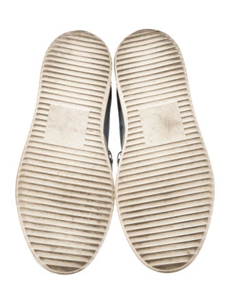 Giuseppe Zanotti Velvet Printed Sneakers