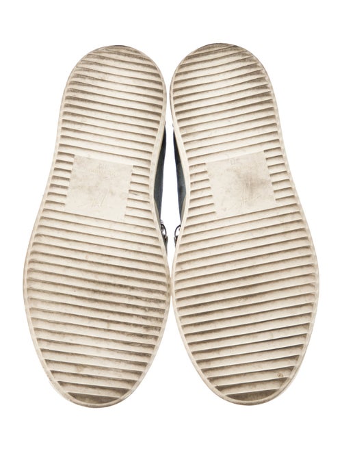 Giuseppe Zanotti Velvet Printed Sneakers