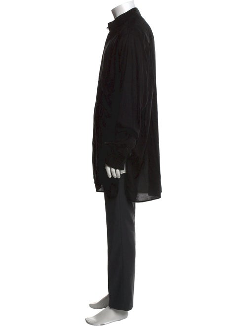 Yohji Yamamoto Pour Homme Long Sleeve Tuxedo Shirt