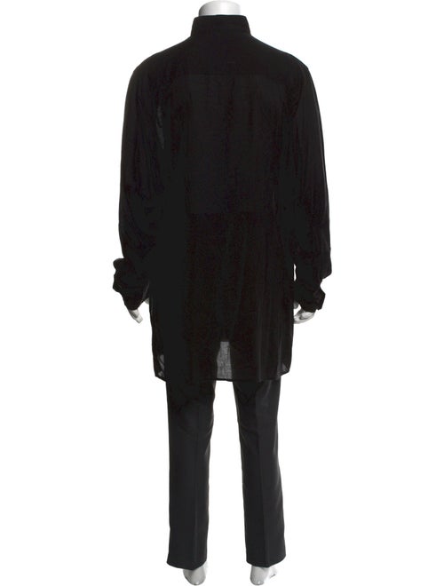 Yohji Yamamoto Pour Homme Long Sleeve Tuxedo Shirt