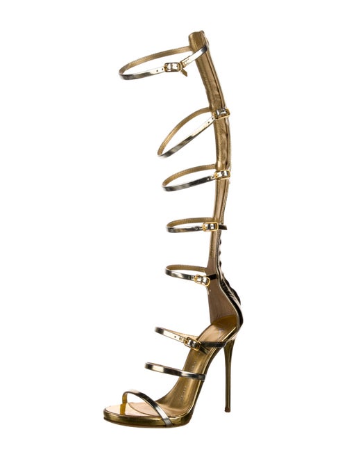 Giuseppe Zanotti Leather Gladiator Sandals