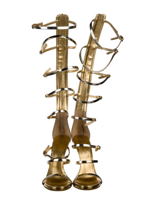 Giuseppe Zanotti Leather Gladiator Sandals