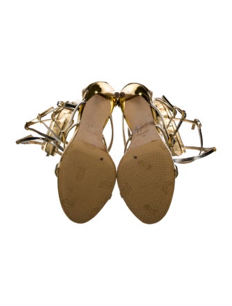 Giuseppe Zanotti Leather Gladiator Sandals