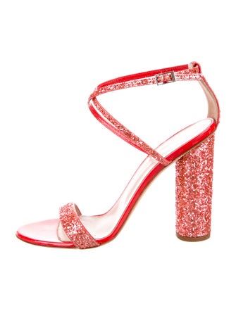 Giuseppe Zanotti Glitter Glitter Accents Sandals