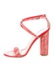 Giuseppe Zanotti Glitter Glitter Accents Sandals