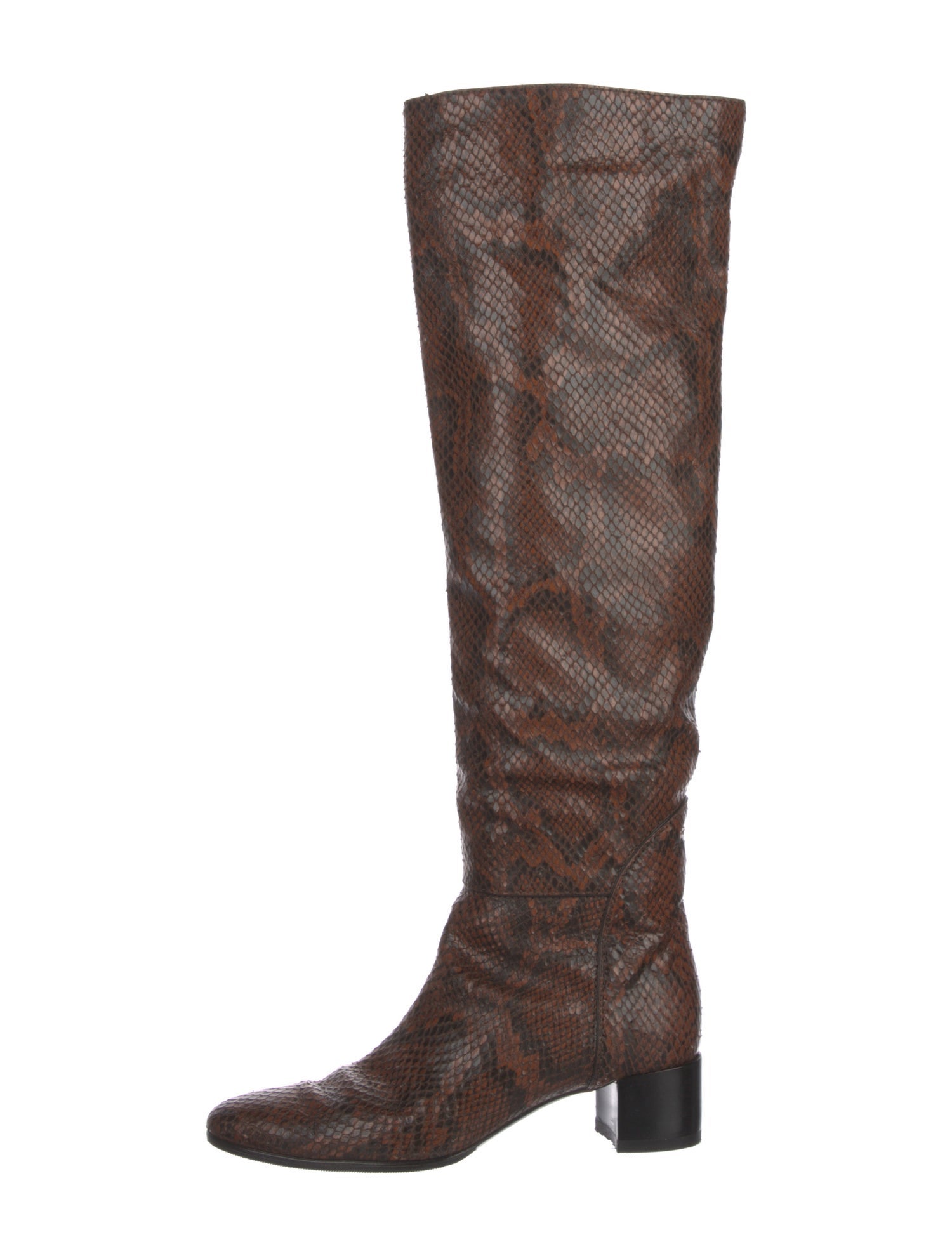 Giuseppe Zanotti Embossed Leather Boots