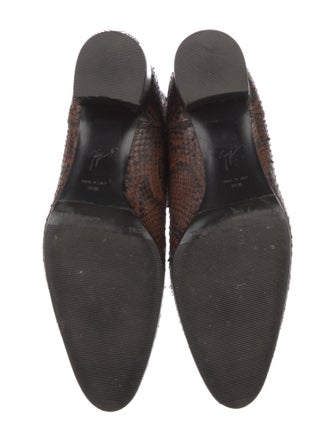 Giuseppe Zanotti Embossed Leather Boots