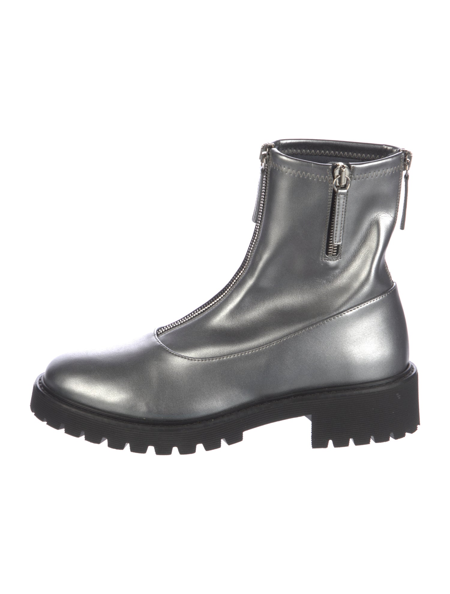 Giuseppe Zanotti Leather Combat Boots