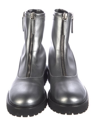 Giuseppe Zanotti Leather Combat Boots