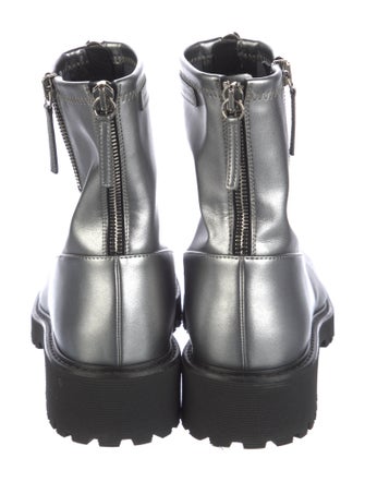 Giuseppe Zanotti Leather Combat Boots
